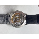 Code 11.59 Chrono 26393 SS 1:1 Best Edition Blue Ombre Dial On Leather Strap Super Clone APSF SA4401