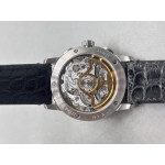 Code 11.59 Chrono 26393 SS 1:1 Best Edition Blue Ombre Dial On Leather Strap Super Clone APSF SA4401