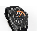 Royal Oak Offshore Diver 15707 Black Ceramic 1:1 Best Edition SA3120 Super Clone APSF