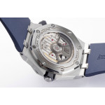 Royal Oak Offshore Diver 15720 SS 1:1 Best Edition Blue Dial on Blue Rubber Strap ZF A4308