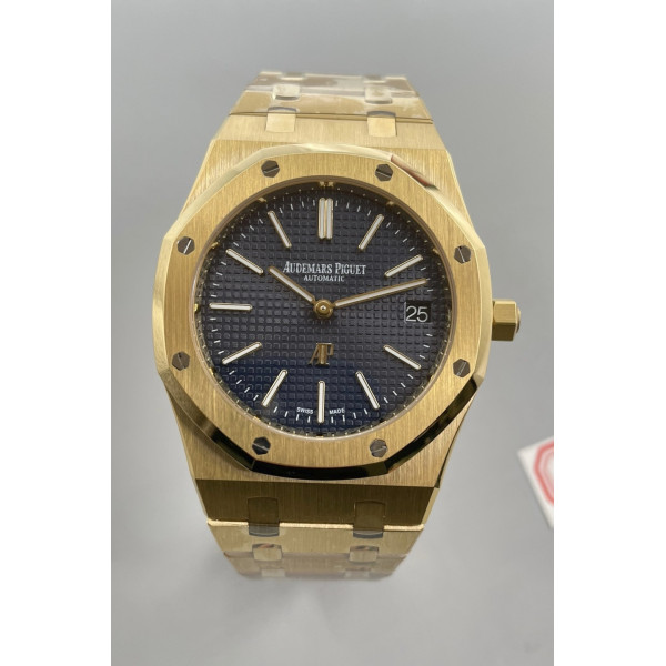 Royal Oak Jumbo 15202 YG/YG Blue BF A2121