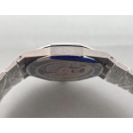 Royal Oak 15202IP 39mm Titanium 1:1 Best Edition Blue Textured Dial on SS Bracelet ZF A2121 