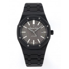 Royal Oak 41mm 15400 DLC 1:1 Best Edition Grey Textured Dial Bracelet ZFA3120 (Free Box)