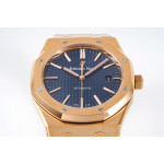 Royal Oak 41mm 15400 RG 1:1 Best Edition Blue Textured Dial on SS Bracelet ZF SA3120 Super Clone