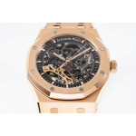 Royal Oak 41mm Openworked 15407 RG 1:1 Best Edition on RG Bracelet APSF A3132