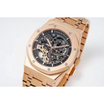 Royal Oak 41mm Openworked 15407 RG 1:1 Best Edition on RG Bracelet APSF A3132