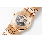 Royal Oak 41mm Openworked 15407 RG 1:1 Best Edition on RG Bracelet APSF A3132