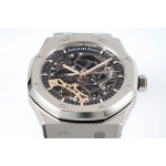 Royal Oak 41mm Openworked 15407 SS 1:1 Best Edition on SS Bracelet APSF A3132