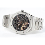 Royal Oak 41mm Openworked 15407 SS 1:1 Best Edition on SS Bracelet APSF A3132