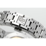 Royal Oak 37mm 15450 SS 1:1 Best Edition Grey Textured Dial on SS Bracelet ZF SA3120 Super Clone