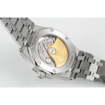 Royal Oak 37mm 15450 SS 1:1 Best Edition Grey Textured Dial on SS Bracelet ZF SA3120 Super Clone