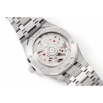 Royal Oak 41mm 15510 "50th Anniversary" SS 1:1 Best Edition White Textured Dial SS Bracelet ZF A4302