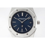 Royal Oak 39mm 16202 "50th Anniversary" SS 1:1 Best Edition Blue Textured Dial SS Bracelet ZF A7121