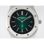 Royal Oak 39mm 16202 "50th Anniversary" SS 1:1 Best Edition Green Dial SS Bracelet ZF A7121