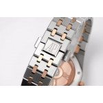 Royal Oak Ladies 34mm SS/RG Case White Dials Bracelet 8F