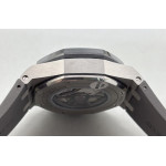 Royal Oak Offshore 44mm SS Best Edition Gray Dial Ceramic Bezel on Gray Rubber Strap TKF A3126