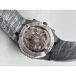 Royal Oak Chrono 26240 Black Ceramic 1:1 Best Edition on Ceramic Bracelet APSF SA4401 Super Clone