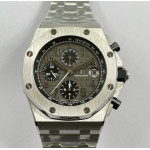 ROO Chronograph SS/SS Grey Dial Bracelet APF 7750 Mod