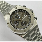 ROO Chronograph SS/SS Grey Dial Bracelet APF 7750 Mod