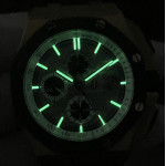 Royal Oak Offshore 44mm RG Ceramic Bezel 1:1 Best Edition Gray Dial on Rubber Strap APF A3126