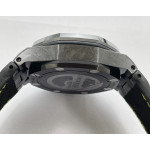 Royal Oak Offshore Bumble Bee Forged Carbon 1:1 Best Edition Black Dial on Leather Strap JJF A7750