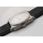 BR 03-92 HOROLUM Satin-polished steel 1:1 Best Edition Gray Dial Rubber Strap MIYOTA 9015