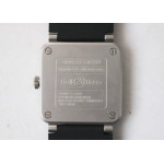 BR 03-92 Horograph Satin-polished steel 1:1 Best Edition Black Dial Rubber Strap MIYOTA 9015