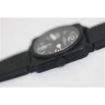 BR 03-92 PVD Case Black Dial 42.5mm Rubber Strap MIYOTA 9015