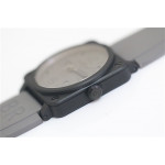 BR 03-92 PVD Case Grey Dial Black Num 42.5mm Rubber Strap MIYOTA 9015