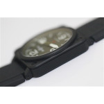 BR 03-92 PVD Case Green Dial MILITARY 42.5mm Rubber Strap MIYOTA 9015