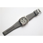 BR 03-92 SS Case Grey Dial Black Num 42.5mm Rubber Strap MIYOTA 9015