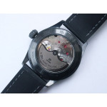 Fifty Fathoms Bathyscaphe Black Ceramic 1:1 Best Edition Black Dial on Black Sail-Canvas Strap A1315 ZF