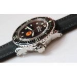 Fifty Fathoms SS "No Radiation" 1:1 Limited Edition Black Dial Sail-canvas Strap A2836 (Free Extra Strap)  ZF