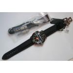 Fifty Fathoms SS "No Radiation" 1:1 Limited Edition Black Dial Sail-canvas Strap A2836 (Free Extra Strap)  ZF