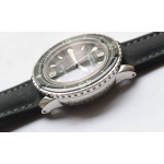 Fifty Fathoms SS Black 1:1 Best Edition Black Dial Sail-canvas Strap A2836 (Free Extra Strap) ZF