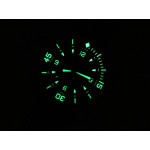 Fifty Fathoms RG Black 1:1 Best Edition Black Dial on Sail-canvas Strap A2836 (Free Extra Strap) ZF