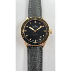 Fifty Fathoms Bathyscaphe RG Black Dial Nylon Strap GF V2 Asia 1315