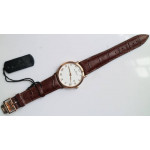 Villeret 6651 RG 1:1 Best Edition White Dial Brown Leather Strap A1151 ZF