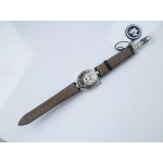 Reine de Naples 8918BB SS 1:1 Best Edition White MOP Dial Diamonds Bezel Black Fabric Strap A537 ZF