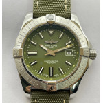 Avenger 43mm SS Case Green Dial Nylon Strap OXF A2824