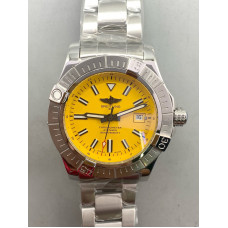 Avenger Automatic 43mm SS 1:1 Best Edition Yellow Dial on SS Bracelet TF A2824