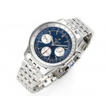 Navitimer Chronograph 43mm SS Case Blue Dial Bracelet BLS Asia 7750