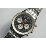 Navitimer Chronograph 43mm SS Case Black&White Dials Bracelet Asia 7750