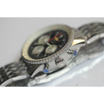 Navitimer Chronograph 43mm SS Case Black&White Dials Bracelet Asia 7750