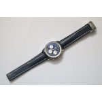 Navitimer Chronograph 43mm SS Case Blue Dial Leather Asia 7750