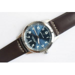 Navitimer 8 Automatic 41mm 1:1 Best Edition Blue Dial Leather Strap A2824 ZF