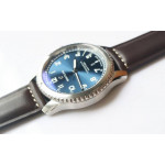 Navitimer 8 Automatic 41mm 1:1 Best Edition Blue Dial Leather Strap A2824 ZF