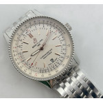 Navitimer 1 41mm SS Case White Dial Bracelet TF A2824