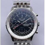 Navitimer Chronograph 41mm SS Case Black Dial Bracelet KOR Asia 7750