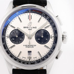 Premier B01 Chronograph 42mm SS White&Grey&Green&Blue Dials BLS A7750